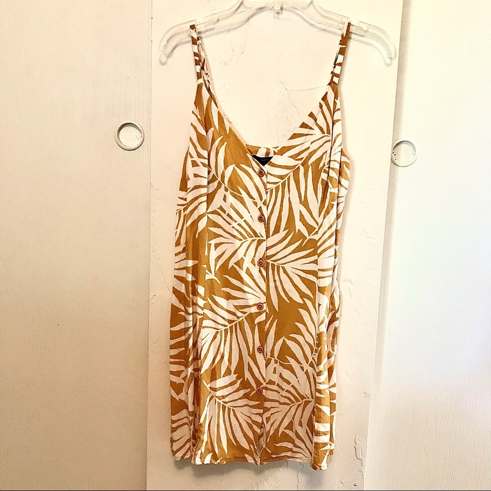 FOREVER 21 Yellow Summer Dress